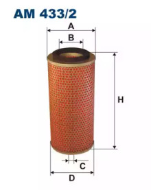 Воздушный фильтр FILTRON AM433/2