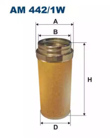 Фильтр добавочного воздуха FILTRON AM442/1W