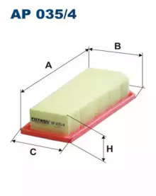 Воздушный фильтр FILTRON AP035/4