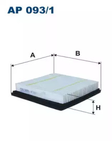 Воздушный фильтр FILTRON AP093/1