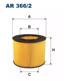 Воздушный фильтр FILTRON AR366/2