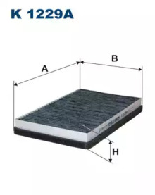 Фильтр, воздух во внутренном пространстве FILTRON K1229A