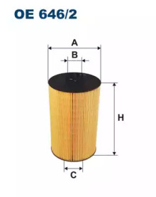 Масляный фильтр FILTRON OE646/2