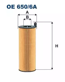 Масляный фильтр FILTRON OE650/6A