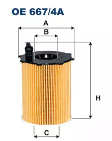 Фильтр FILTRON OE667/4A