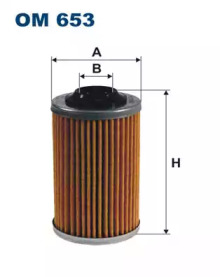 Масляный фильтр FILTRON OM653