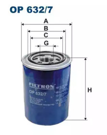 Масляный фильтр FILTRON OP632/7