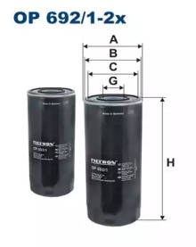 Фильтр FILTRON OP692/1-2x