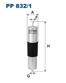 Топливный фильтр FILTRON PP832/1