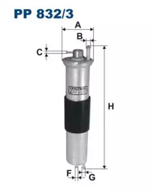 Фильтр FILTRON PP832/3