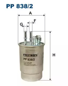 Фильтр FILTRON PP838/2