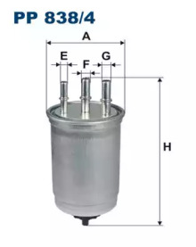 Фильтр FILTRON PP838/4