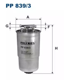 Фильтр FILTRON PP839/3