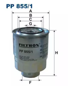 Фильтр FILTRON PP855/1