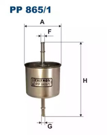 Фильтр FILTRON PP865/1