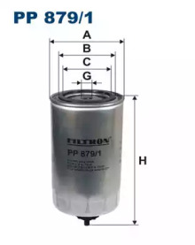 Фильтр FILTRON PP879/1