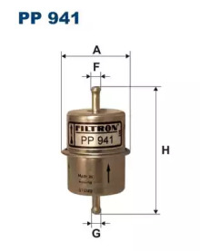 Топливный фильтр FILTRON PP941