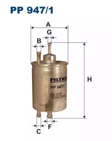 Фильтр FILTRON PP947/1