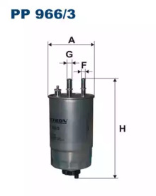 Фильтр FILTRON PP966/3