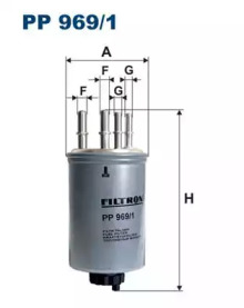 Фильтр FILTRON PP969/1