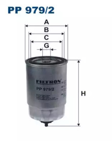 Фильтр FILTRON PP979/2