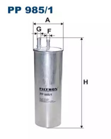 Фильтр FILTRON PP985/1