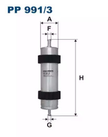 Фильтр FILTRON PP991/3