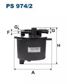 Топливный фильтр FILTRON PS974/2