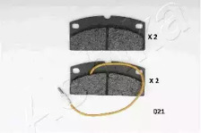 Комплект тормозных колодок ASHIKA 50-00-021