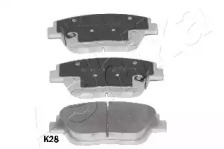 Комплект тормозных колодок ASHIKA 50-0K-K28