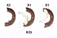 Комлект тормозных накладок ASHIKA 55-0K-K25