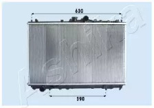 Теплообменник ASHIKA RDA163027