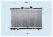 Теплообменник ASHIKA RDA333031