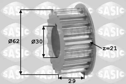 Шестерня SASIC 1600001