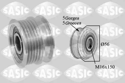 Ременный шкив SASIC 1674006