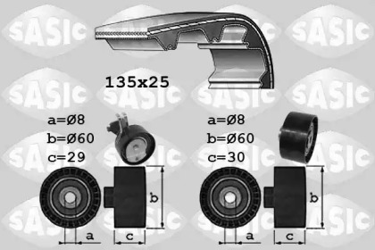 Ременный комплект SASIC 1750033