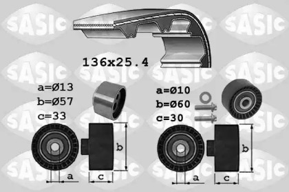 Ременный комплект SASIC 1750035