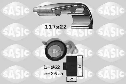 Комплект ремня ГРМ SASIC 1756034