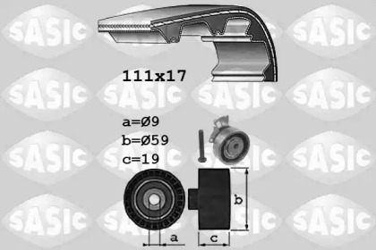 Комплект ремня ГРМ SASIC 1756061