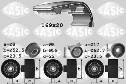 Ременный комплект SASIC 1756067