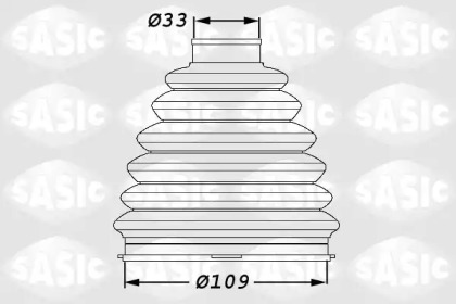 Комплект пыльника SASIC 1900004