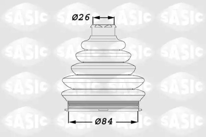 Комплект пыльника SASIC 1900016