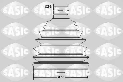 Комплект пыльника SASIC 1904041