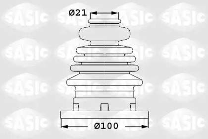 Комплект пыльника SASIC 1906002