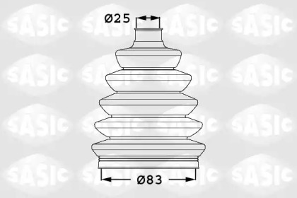 Комплект пыльника SASIC 1906015