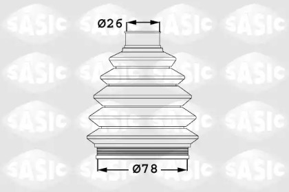Комплект пыльника SASIC 1906021