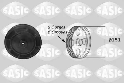 Ременный шкив SASIC 2154006