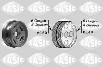 Ременный шкив SASIC 2156037