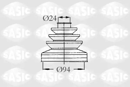 Комплект пыльника SASIC 2873493