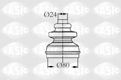 Комплект пыльника SASIC 2873793